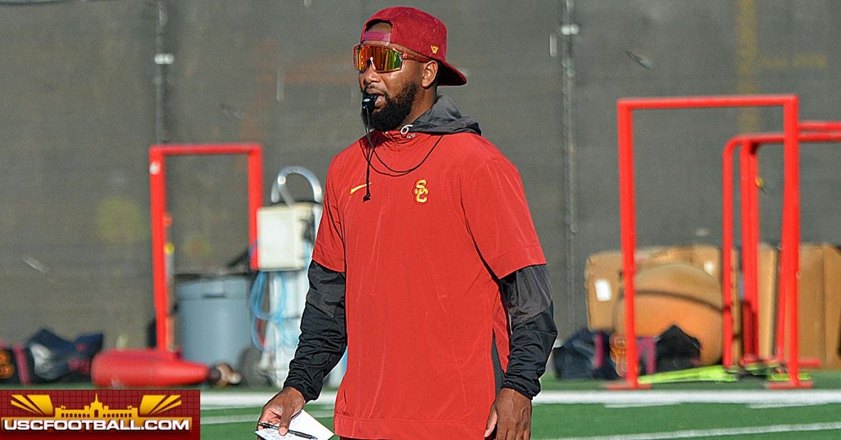 USC CB coach Trovon Reed demanding physicality from Trojan corners