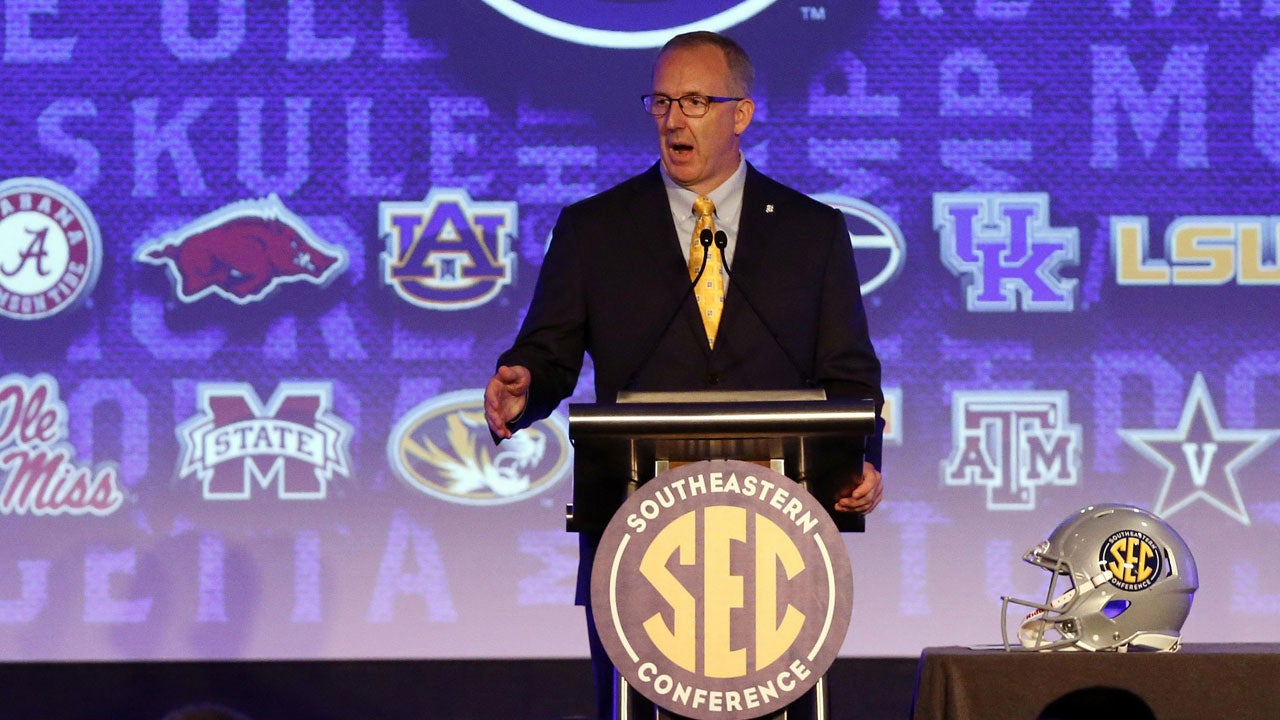 Atlanta, GA, USA. 07th Dec, 2019. SEC Commissioner Greg Sankey