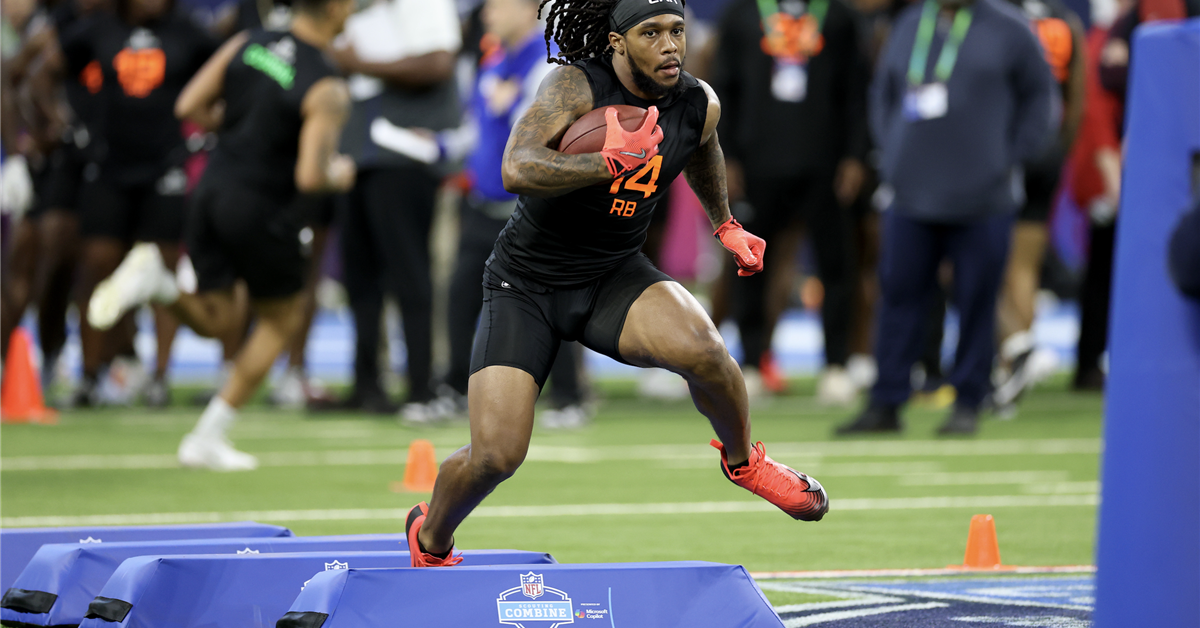 How Oregon RB Jordan James performed at the 2025 NFL Scouting Combine
