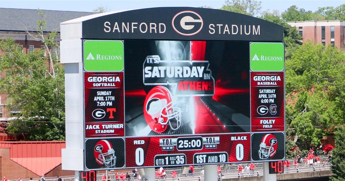 LIVE Thread UGA's GDay spring scrimmage