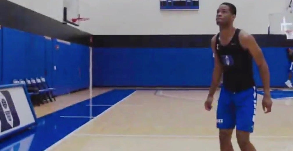 Zion williamson vertical outlet workout