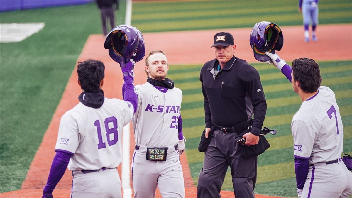 Kansas State baseball sweeps Kansas, improves NCAA Tournament resume