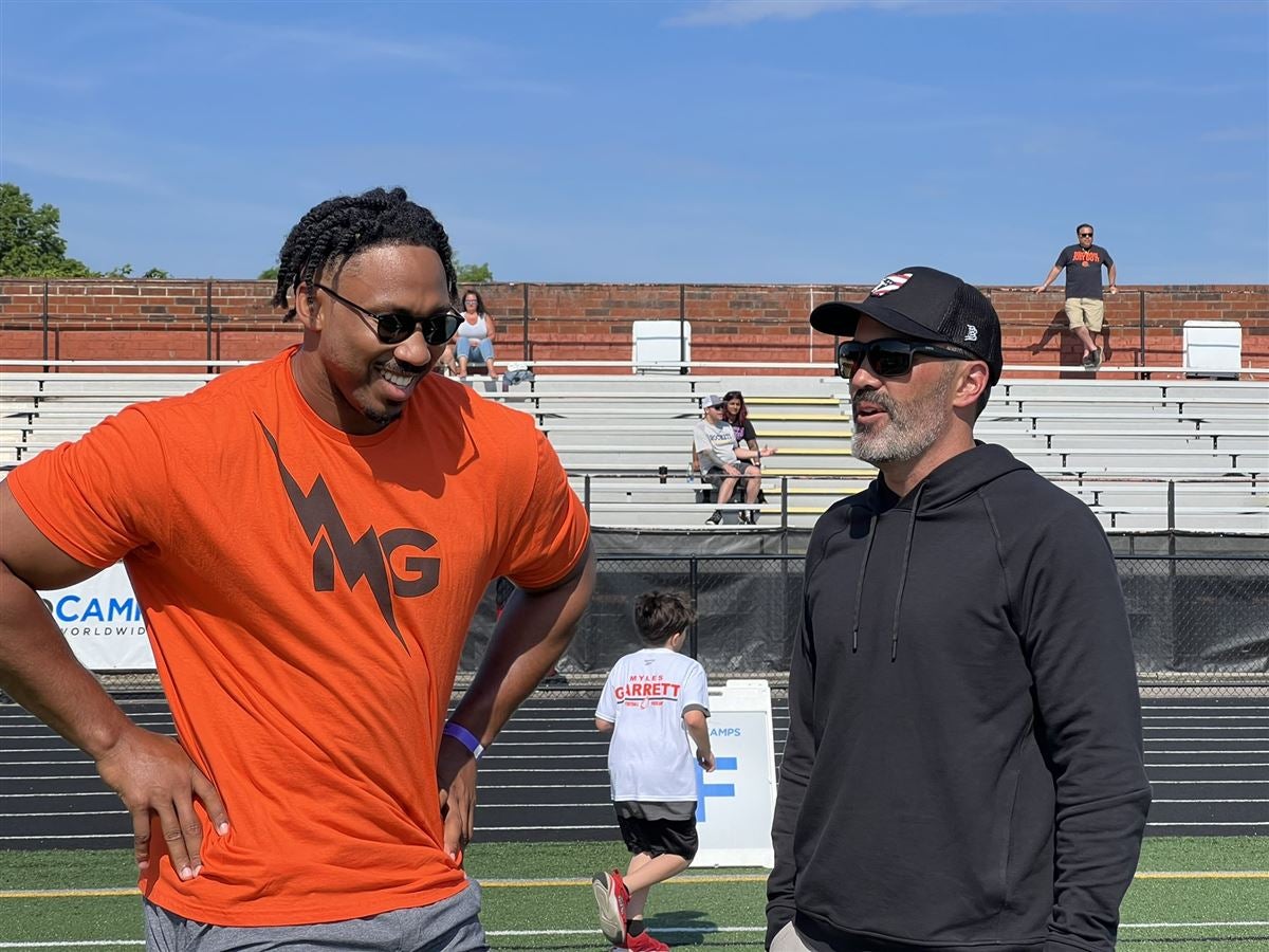 Myles Garrett youth football camp details