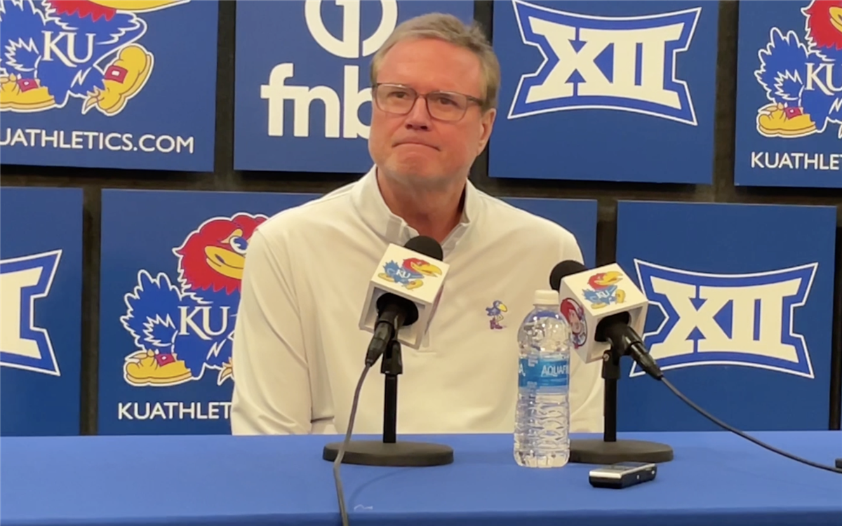 WATCH: Bill Self, KJ Adams Look Ahead To KU Vs. Texas