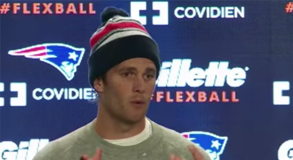 tom brady press conference after eagles loss
