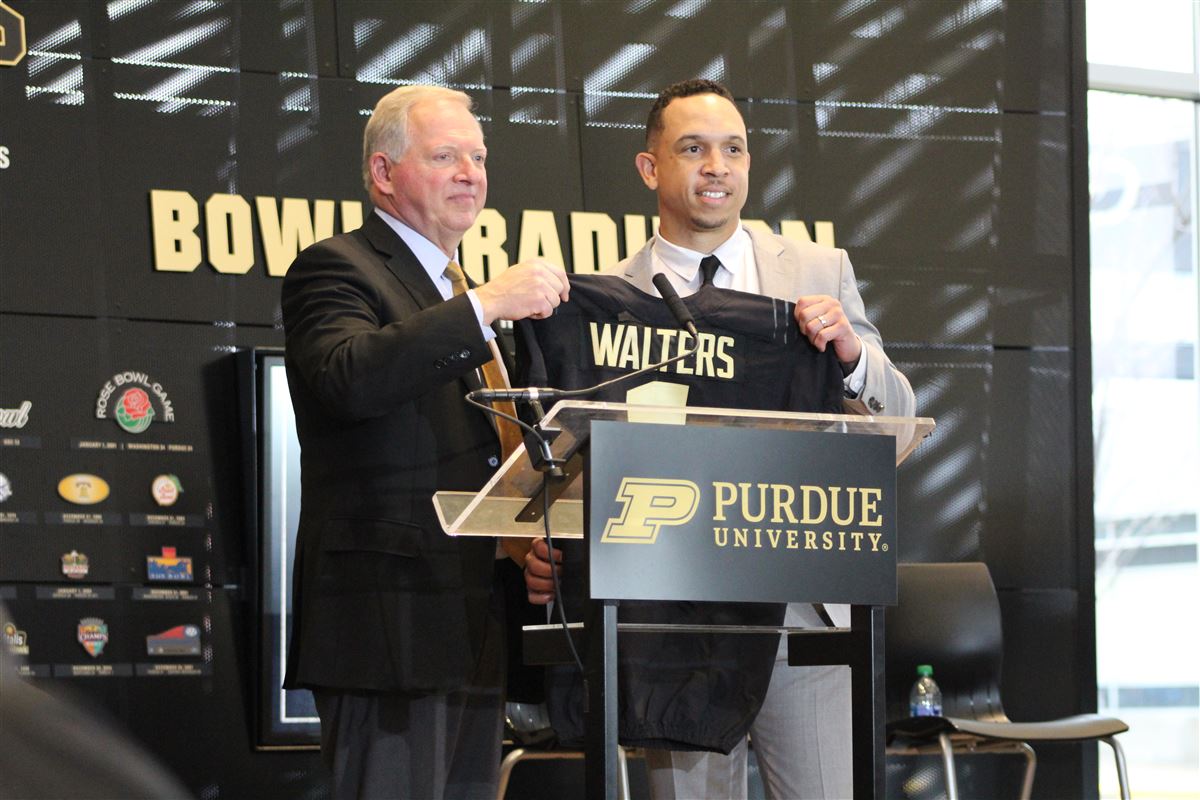 The details of Ryan Walters' first contract as the head football coach at  Purdue