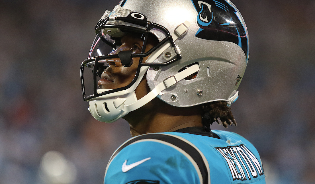 Cam Newton brings the juice to first padded New England Patriots