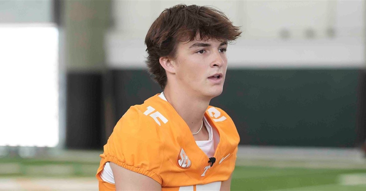 George MacIntyre discusses Vols' QB competition, first offseason at ...