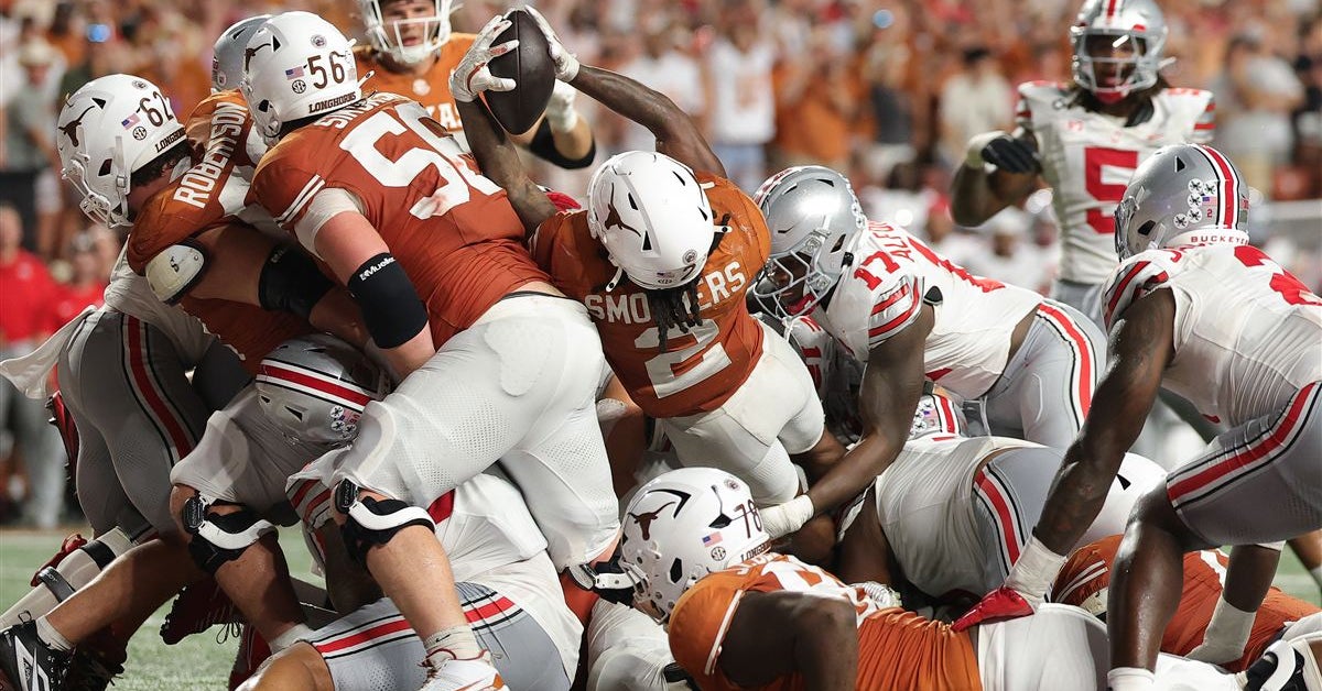 Texas' Pro Football Focus grades from the Longhorns' 24-23 comeback victory over No. 1 Ohio State