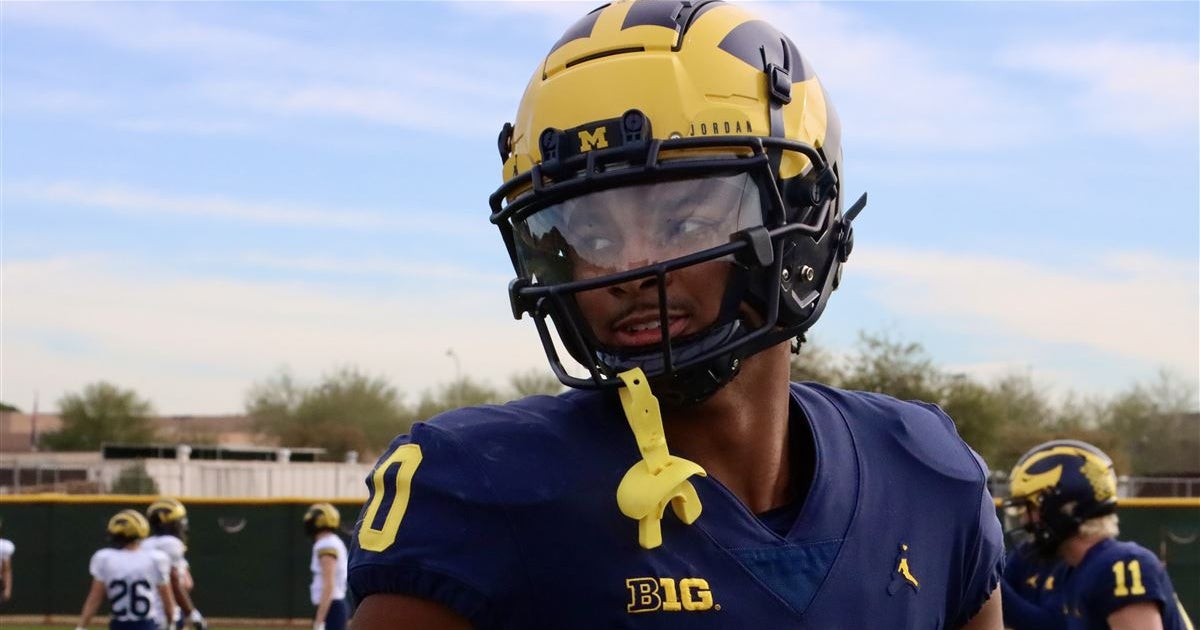 Michigan football teammates discuss receivers who are impressing in spring practice