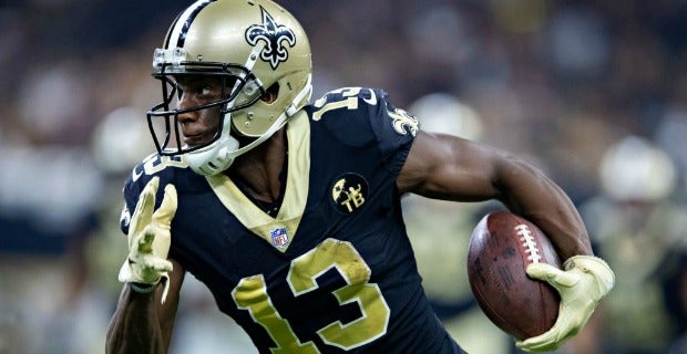 Saints WR Michael Thomas piled up huge numbers early, Saints