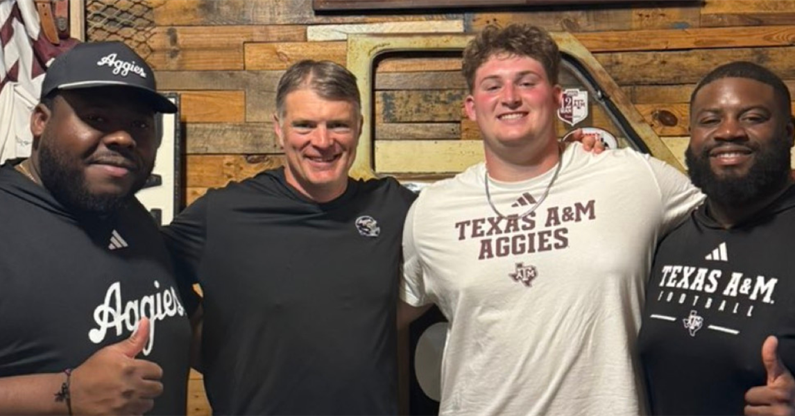 Top247 IOL Jackson Roper praises A&M following weekend visit, feels ...