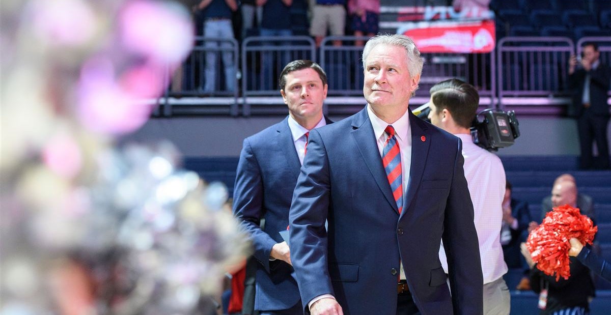 Ole Miss Chancellor Glenn Boyce discusses facility improvements on the