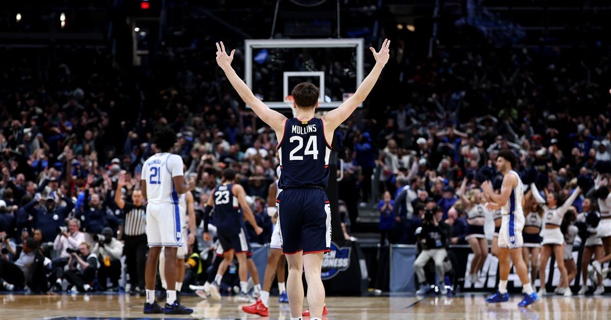 Mom couldn't watch, dad knew it was good: The night UConn's Braylon Mullins became a March Madness legend