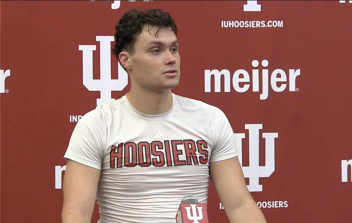 Hoosiers React: QB Kurtis Rourke, LB Aiden Fisher Talk Indiana Football ...