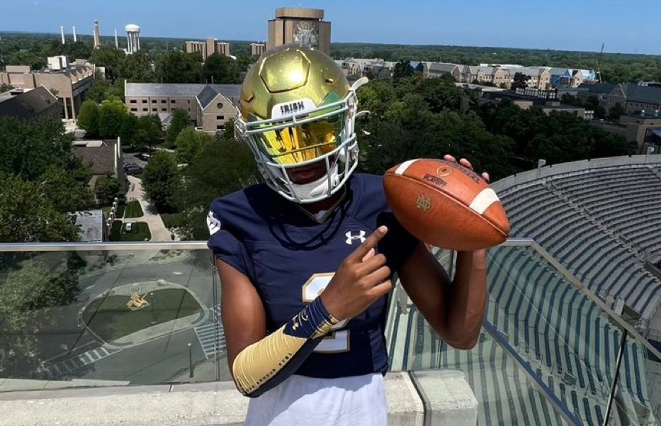 Notre Dame quarterback commit Deuce Knight goes indepth on his