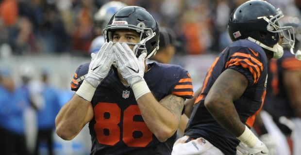 David Montgomery: Chicago Bears await news on RB's knee injury