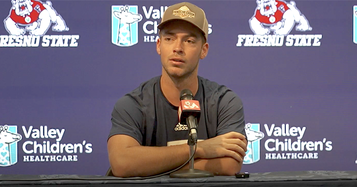 Fresno State QB Jake Haener 'gassed up' for shot at No. 7 USC