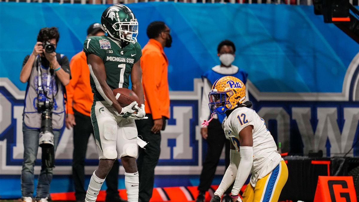 MSU wide receiver Jayden Reed announces he will return for 2022 season   The State News