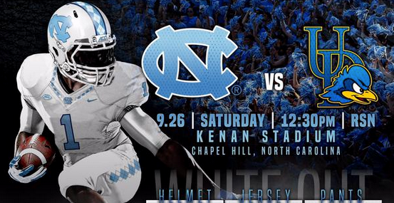 Unc Uniforms Set For Delaware