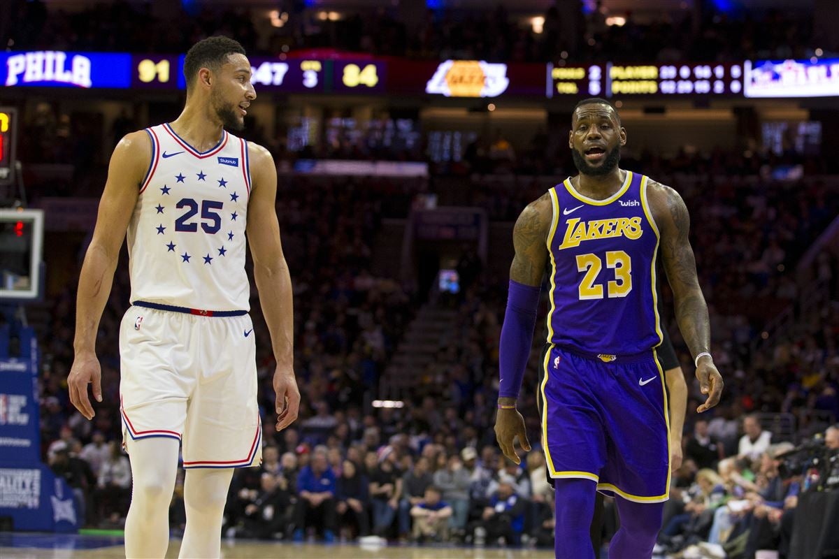 NBA rumors: Would Sixers trade Ben Simmons for Lakers' LeBron James? That  might be a real possibility 