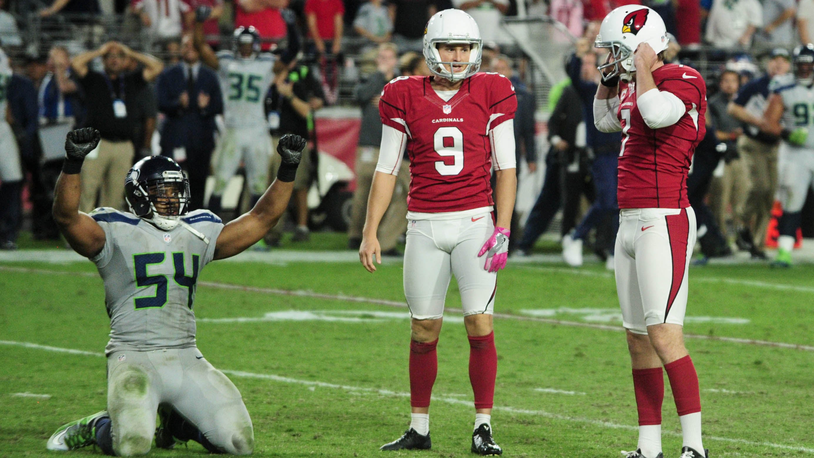 In honor of the upcoming Seahawks vs. Cardinals matchup, here are  highlights from their 2016 Week 7 game ending in a 6-6 tie. : r/nfl