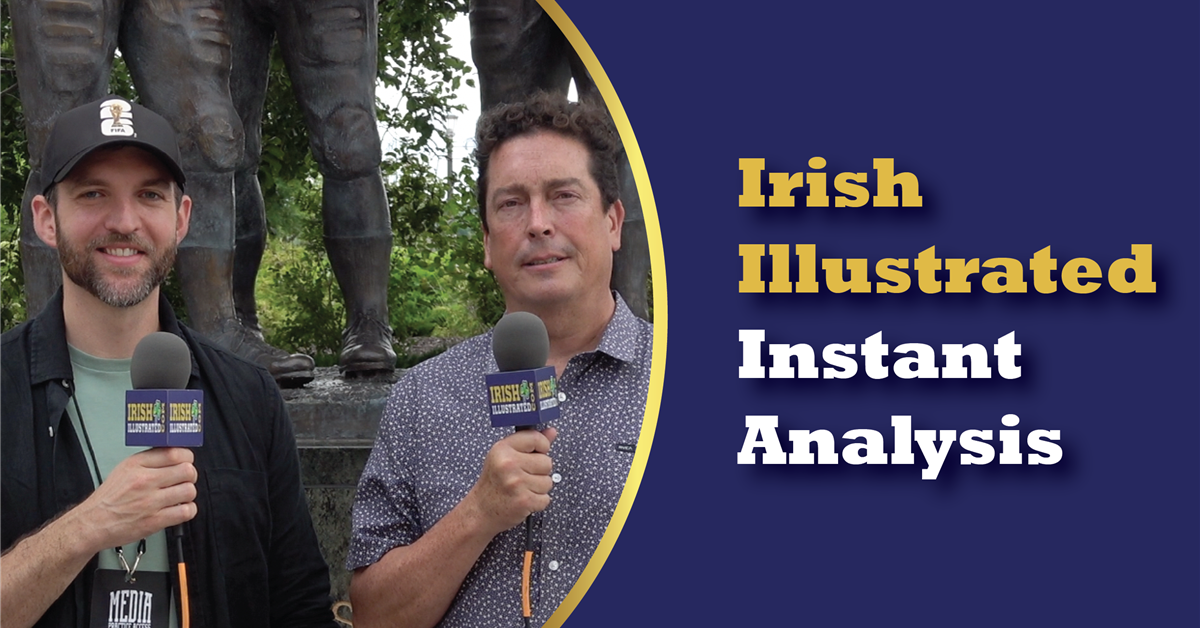 Instant Analysis: Reacting to Notre Dame's Sunday Practice and Conversations with the Linebackers