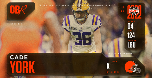 Cade York: Grade the Browns' pick of the LSU kicker in NFL Draft