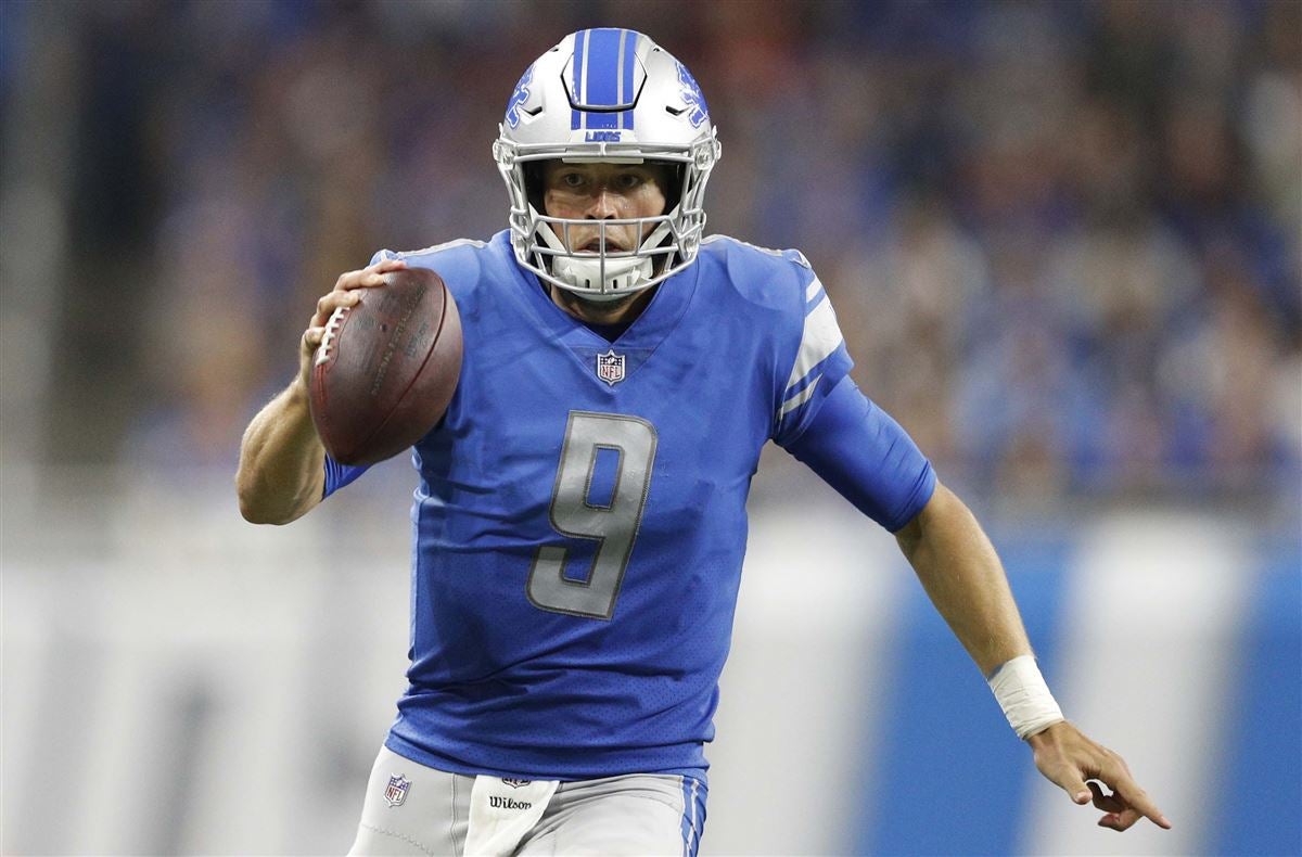 Detroit Lions grind through program without Matthew Stafford, Harrison