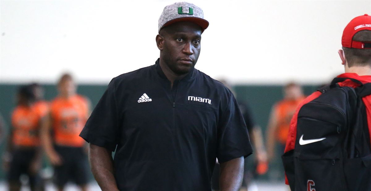 Miami Hurricanes 2021 Coach Profile: Travaris Robinson Defensive Backs -  State of The U