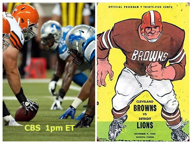 Origins of the “Great Lakes Classic” between the Browns and Lions