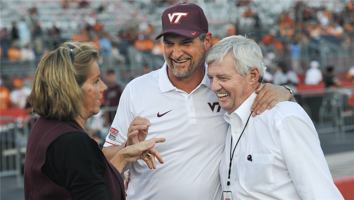 Virginia Tech football hires Brent Pry: Frank Beamer, Bud Foster react to  new coach