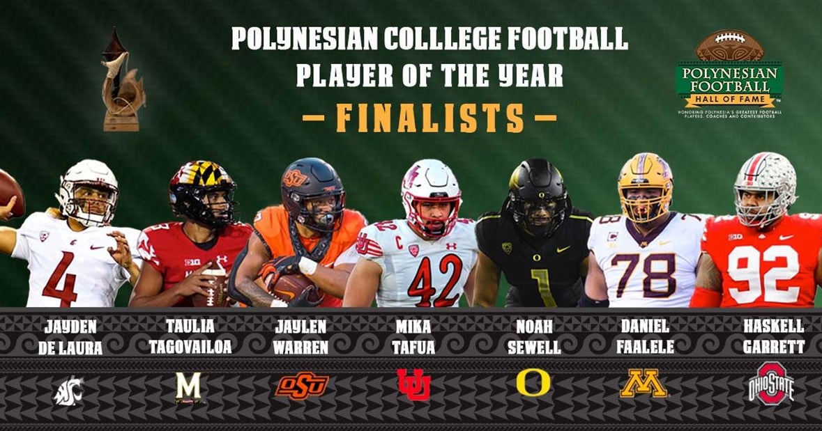 2021 Polynesian College Football Player of the Year Award Finalists