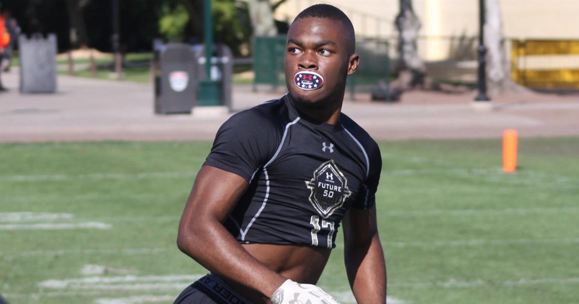 Four-star WR Jalen Preston has several A&M commits in his ear