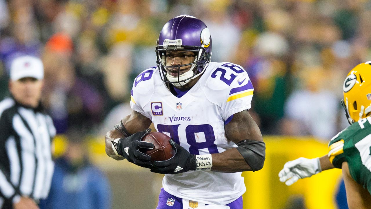 Adrian Peterson of Minnesota Vikings active, will play vs. Carolina  Panthers - ESPN