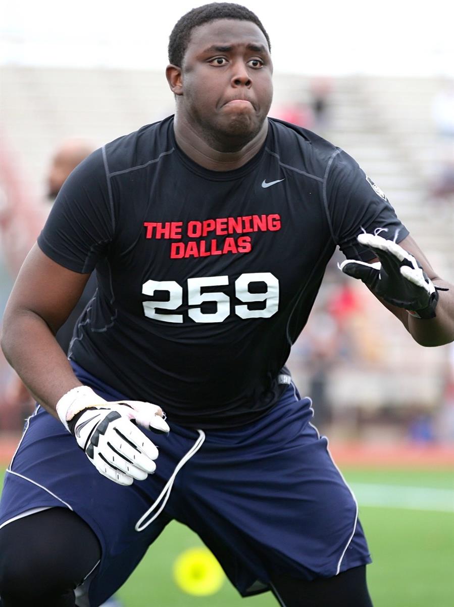 Former Allen, Ole Miss OL Greg Little taken 37th overall by