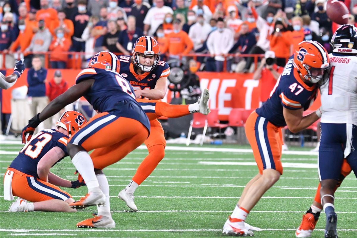 Syracuse kicker Andrew Szmyt unanimously named