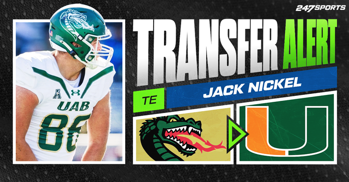 Transfer TE Jack Nickel commits to Miami