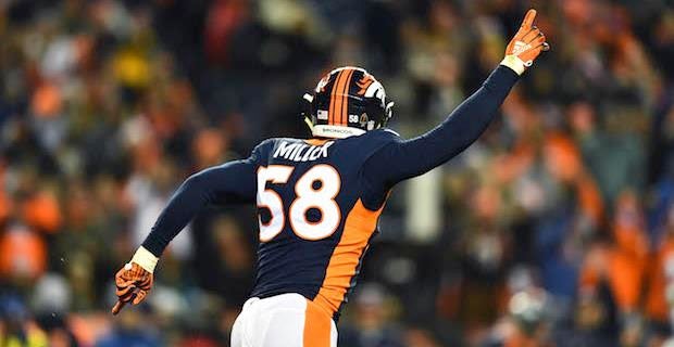 Von Miller #58  Denver broncos football, Denver broncos, Broncos