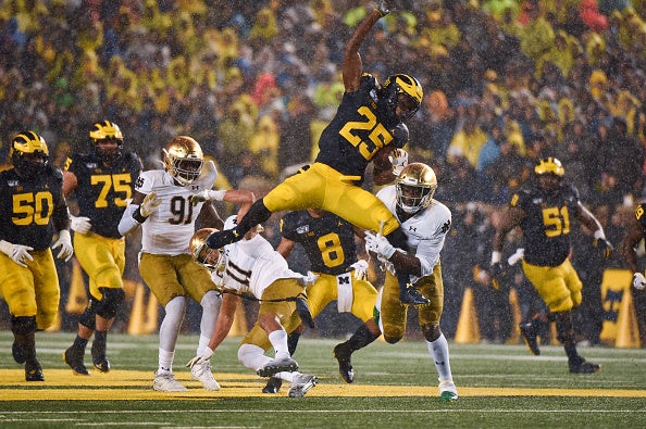 Finding his stride, Michigan's Hassan Haskins too good to ignore