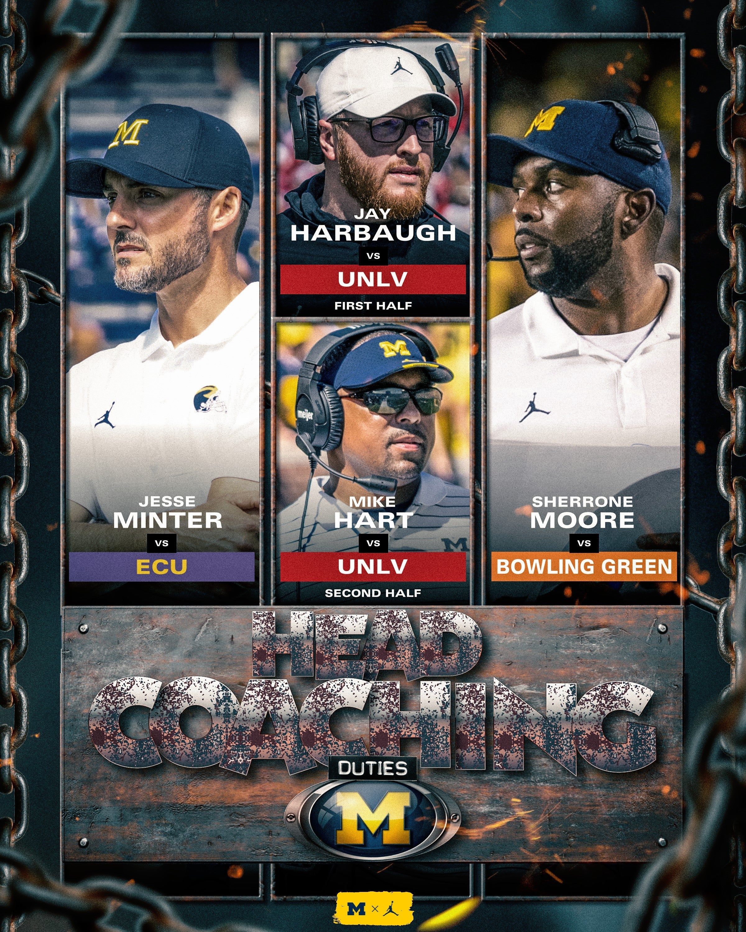 Michigan Rivals Michigan HC for 3 Games