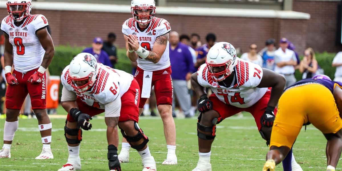 NC State OL Anthony Belton on Friday night blackout game vs