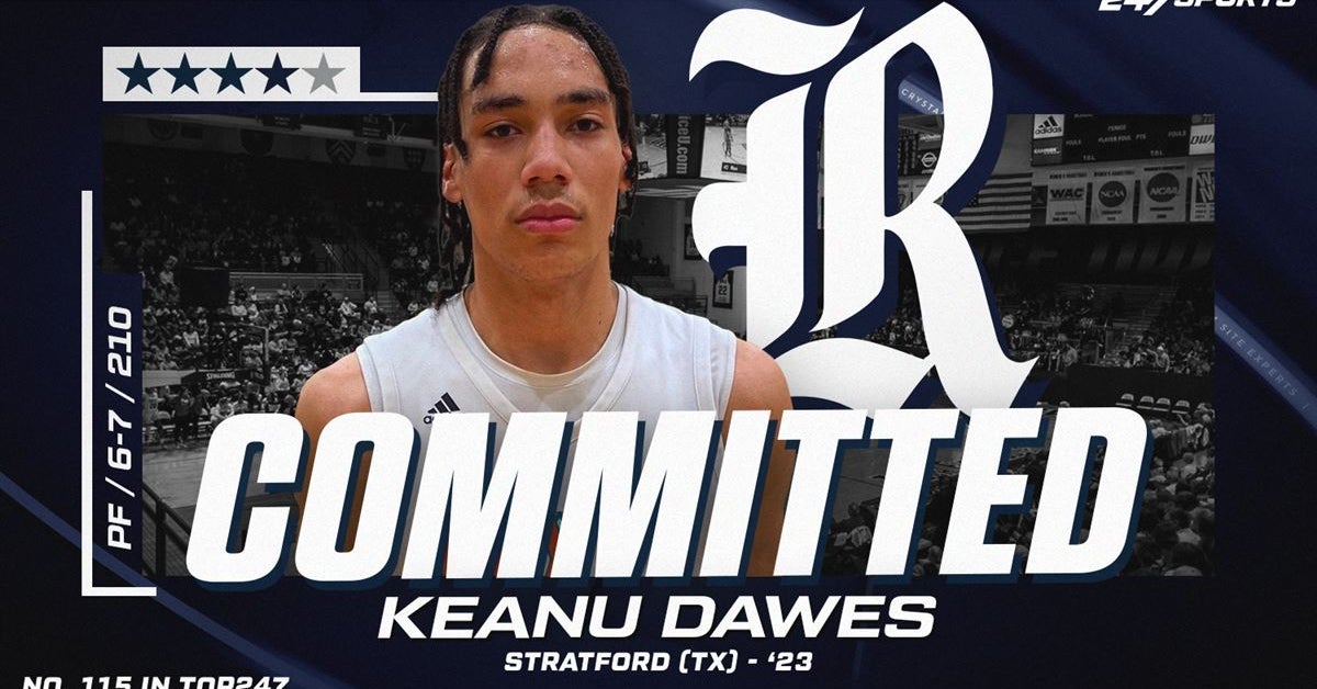 Fourstar Keanu Dawes picks Rice