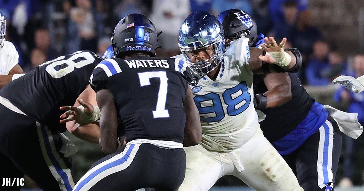 Kevin Hester Playing with Purpose on Tar Heels' Defensive Line