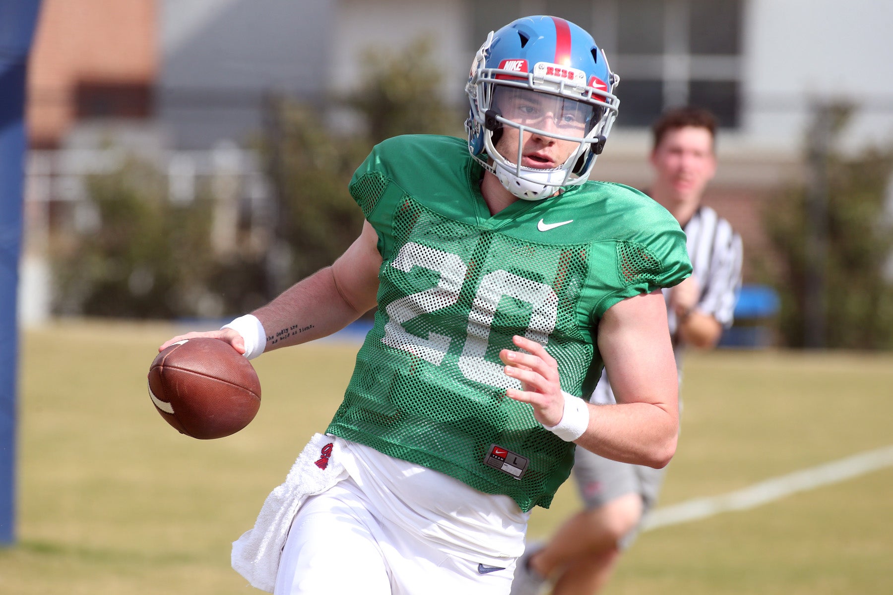 Why does Ole Miss QB Shea Patterson wear number 20 jersey? - The Oxford  Eagle