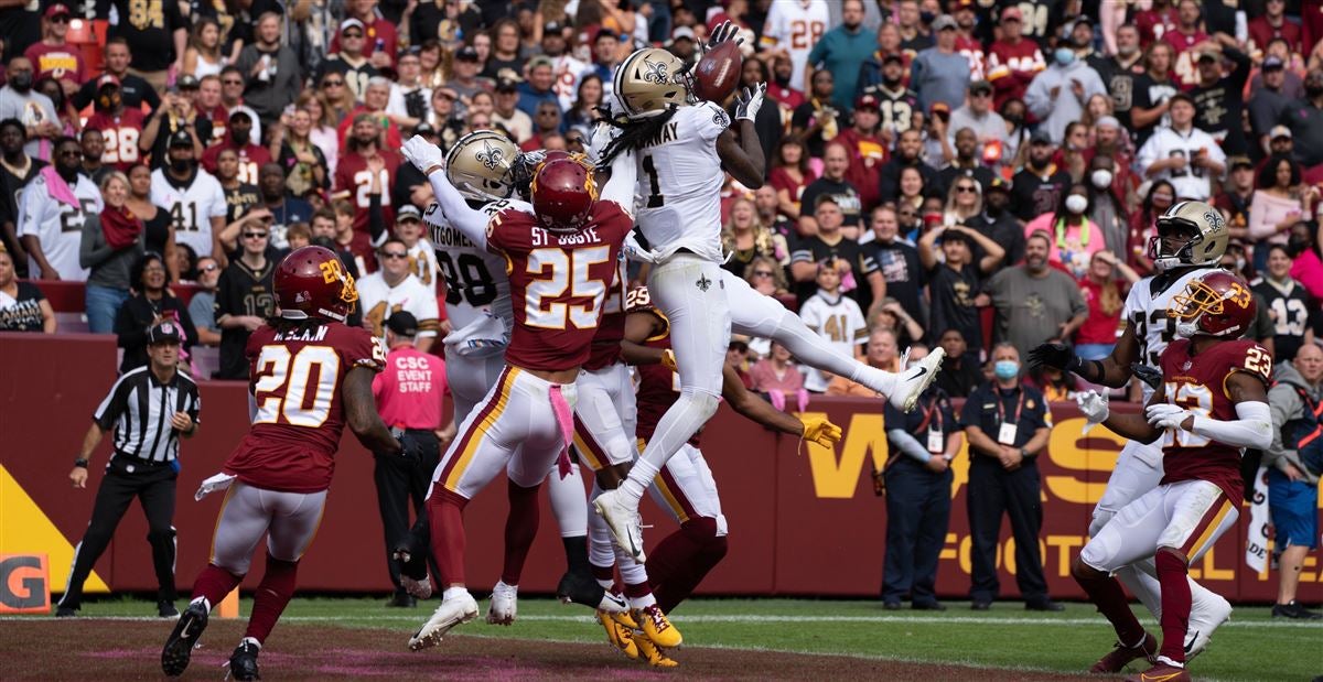 Marquez Callaway catches Hail Mary for New Orleans Saints