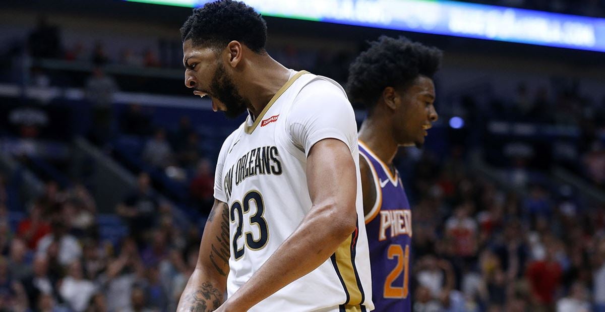 LeBron James gives Anthony Davis the No. 23 jersey number with Lakers - A  Sea Of Blue