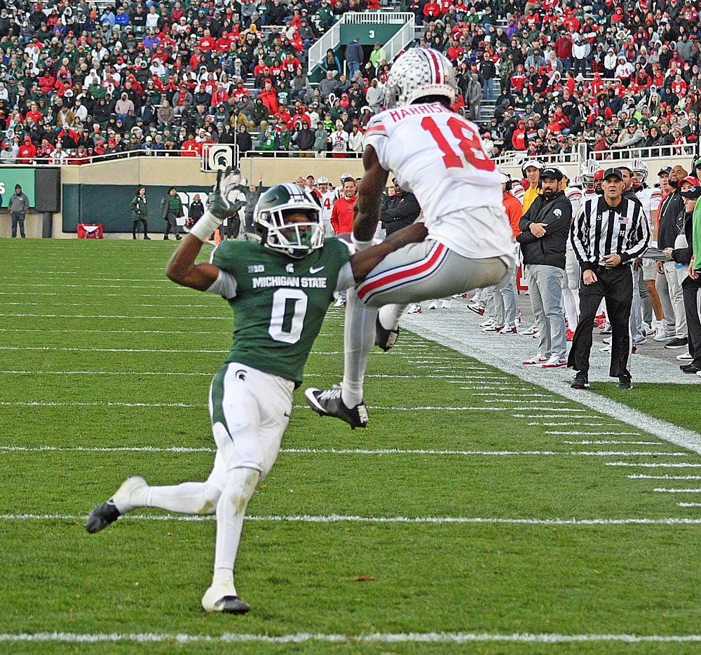 Marvin Harrison Jr's 3 TD Day at Michigan State! 