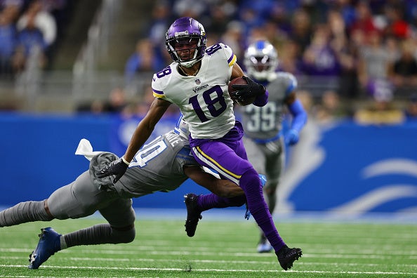 Justin Jefferson hitting Randy Moss levels for Minnesota Vikings