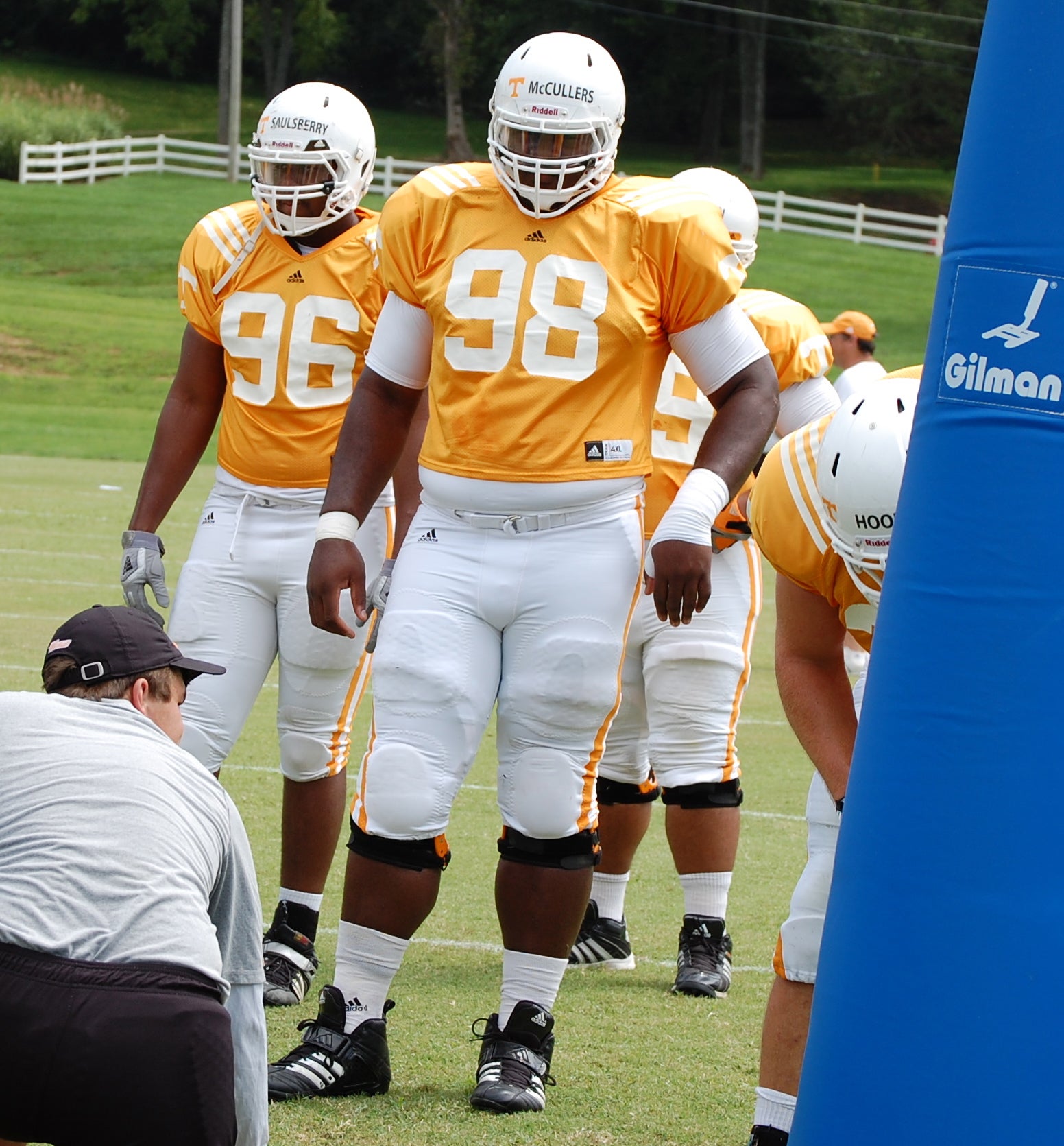 Youth(Kids) TN VOLS #98 Daniel McCullers Orange College Football